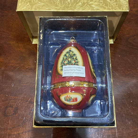 🎄Mr Christmas Music Box Egg Ornament - Picture 6 of 7